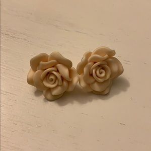 Floral earrings